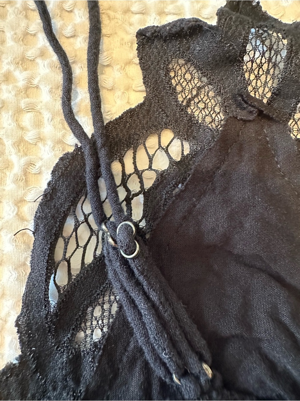 Free People Black Lace Bralette - Women Intimates & Sleepwear - Picture 4 of 6